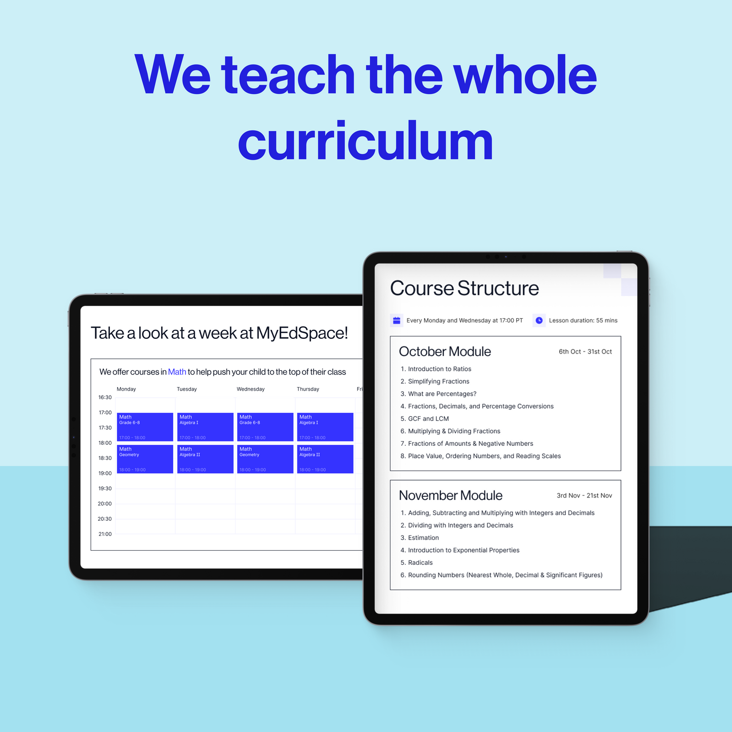 Pre-algebra Course